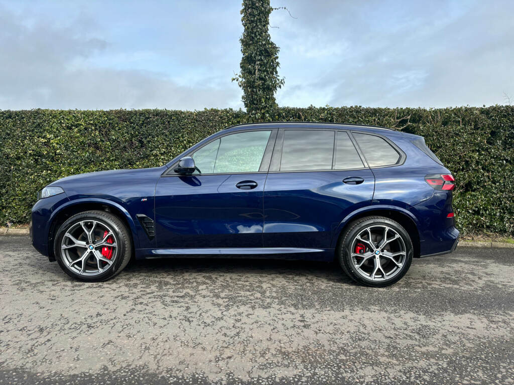 BMW X5 Xdrive30d Mht M Sport YB23ZGL Blue #4