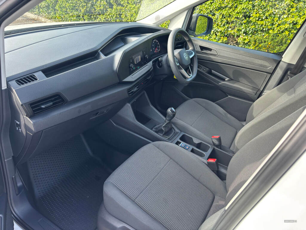Volkswagen Caddy 2.0 Tdi 102Ps Commerce Van MJ71POA White #4