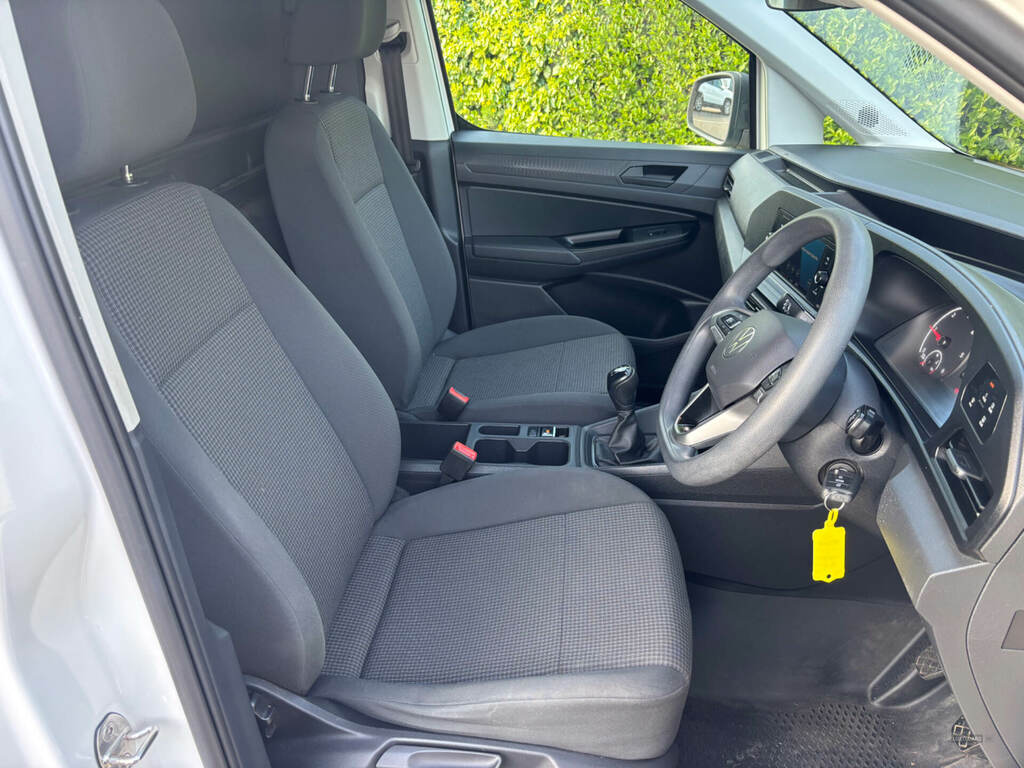 Volkswagen Caddy 2.0 Tdi 102Ps Commerce Van MJ71POA White #5