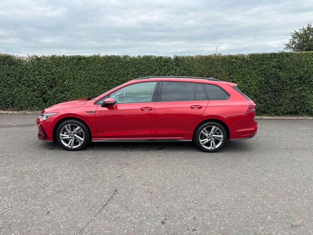 Volkswagen Golf 2.0 Tdi 150 R-line YJ24WCS Red #3