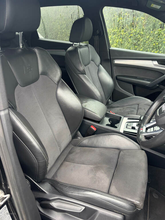 Audi Q5 S Line 40 Tdi Mhev Qua HG72CYA Black #6