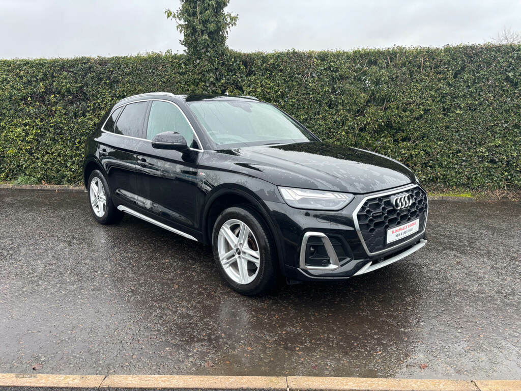 Audi Q5 S Line 40 Tdi Mhev Qua Black