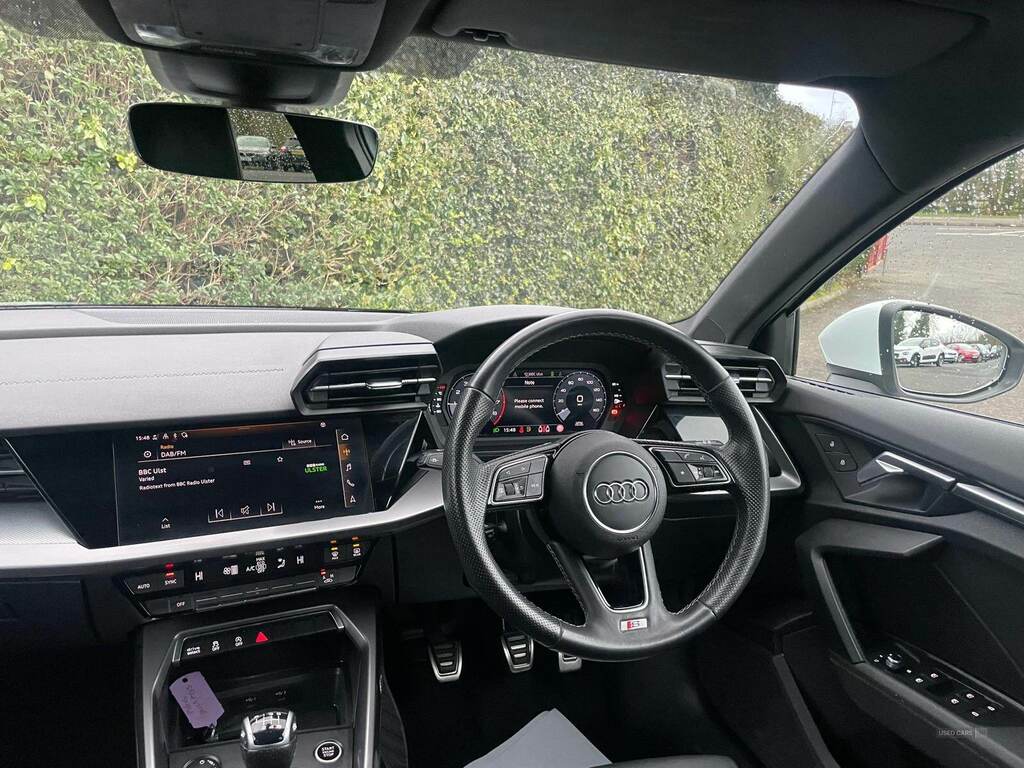 Audi A3 30 Tfsi S Line AVZ7710 White #6