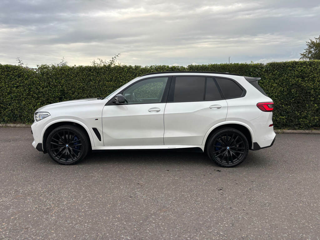 BMW X5 Xdrive30d M Sport KDZ575 White #5