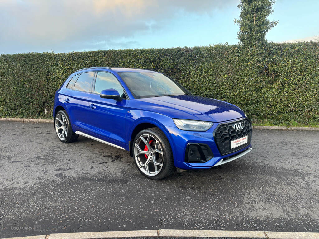 Audi Q5 40 Tdi Quattro S Line S Tronic RF72TFV Blue #5
