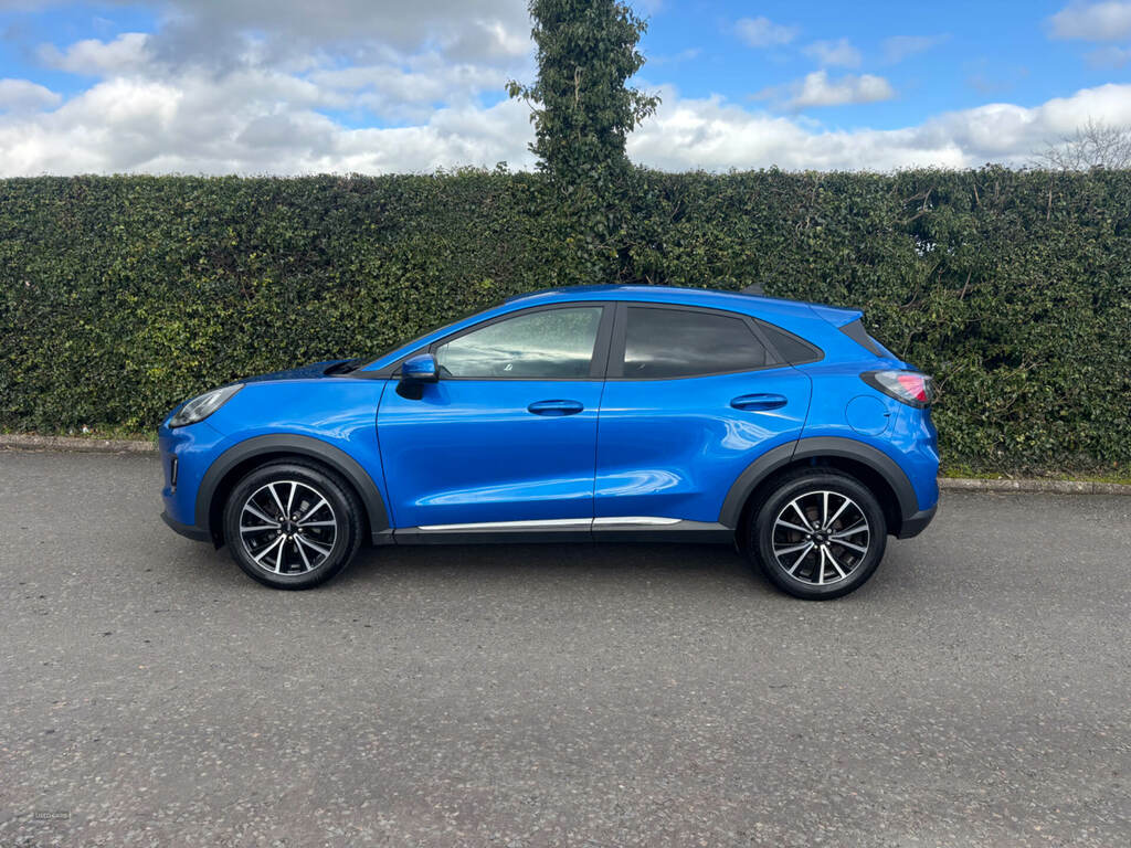 Ford Puma 1.0 Ecoboost Hybrid Mhev Titanium First Ed BE13MCC Blue #3