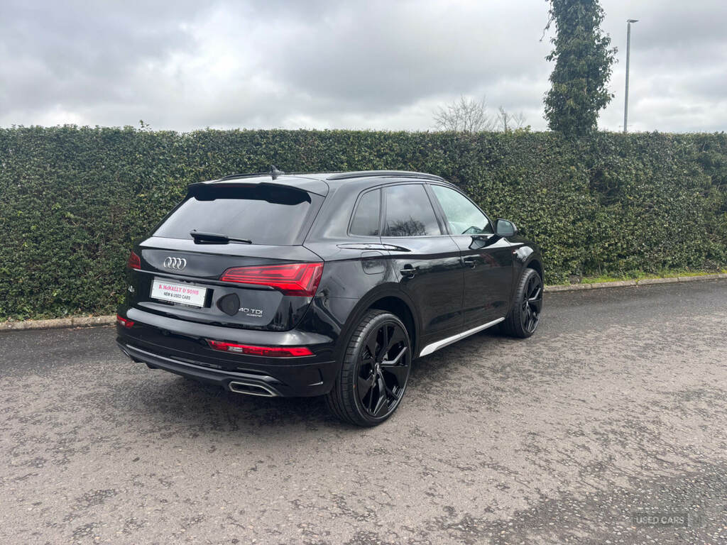Audi Q5 40 Tdi Quattro S Line S Tronic KM21RDZ Black #6