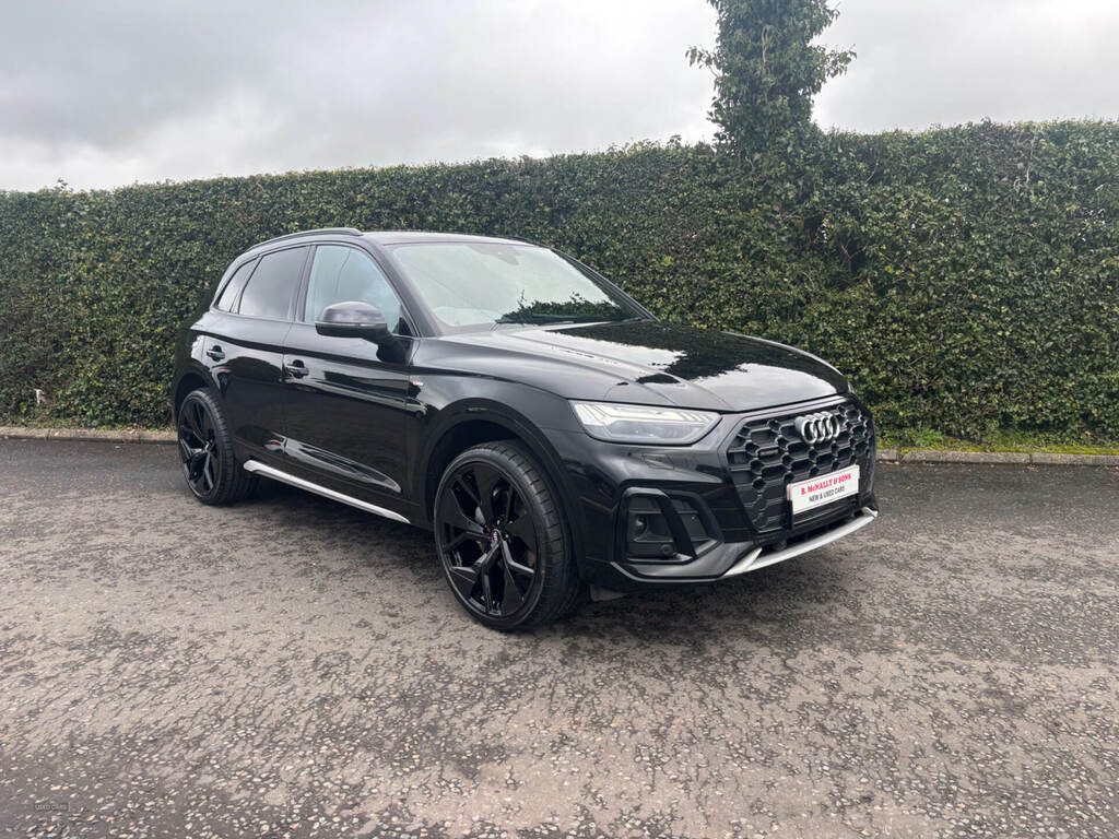 Audi Q5 40 Tdi Quattro S Line S Tronic KM21RDZ Black #3