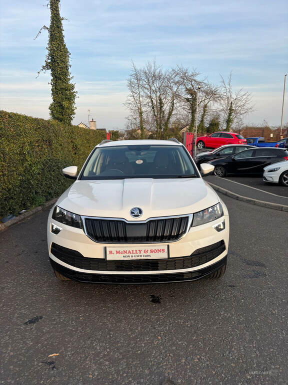 Skoda Karoq 1.6 Tdi Se YY68HZE White #3