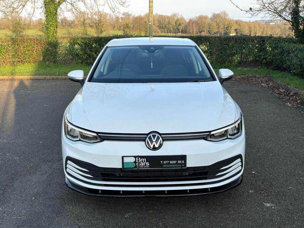 Volkswagen Golf 2.0 Tdi Life Dsg GD21XWW White #6