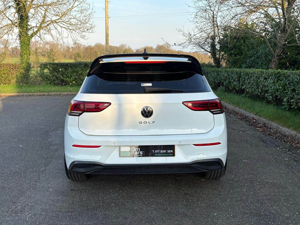 Volkswagen Golf 2.0 Tdi Life Dsg GD21XWW White #5