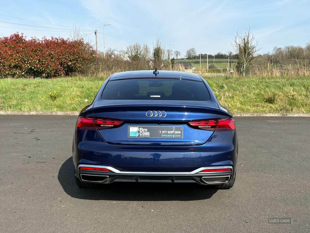 Audi A5 35 Tdi S Line S Tronic JO51CAS Blue #6