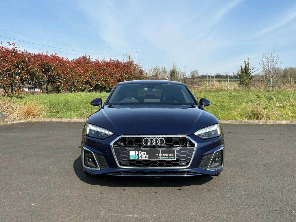 Audi A5 35 Tdi S Line S Tronic JO51CAS Blue #5