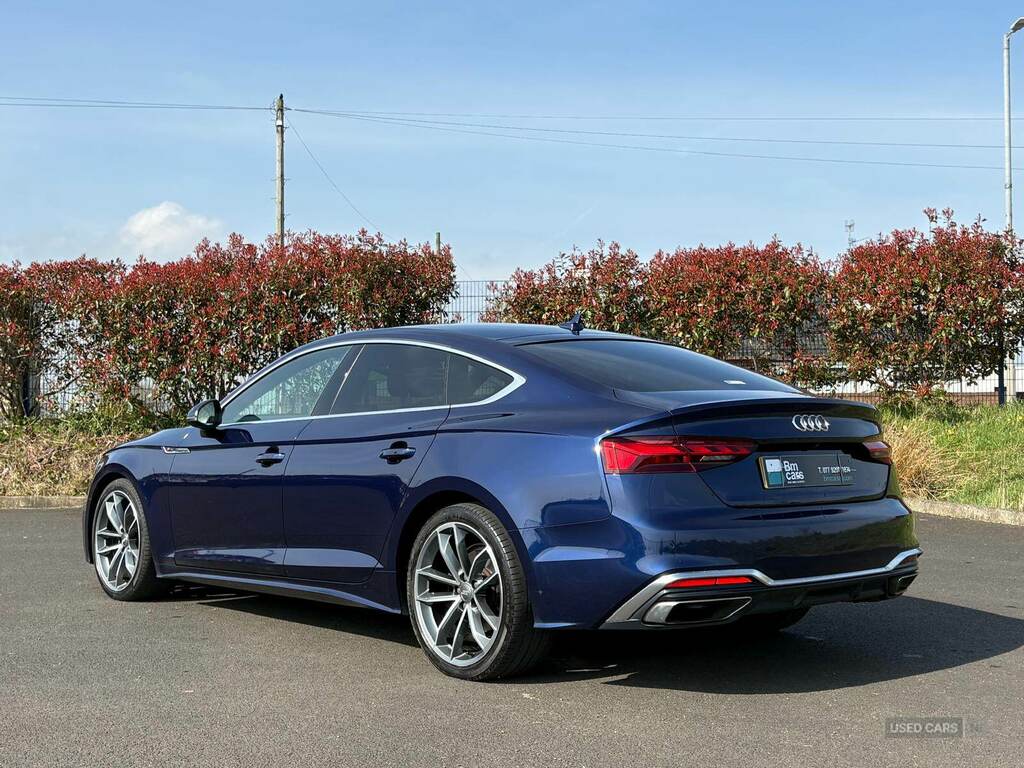 Audi A5 35 Tdi S Line S Tronic JO51CAS Blue #3