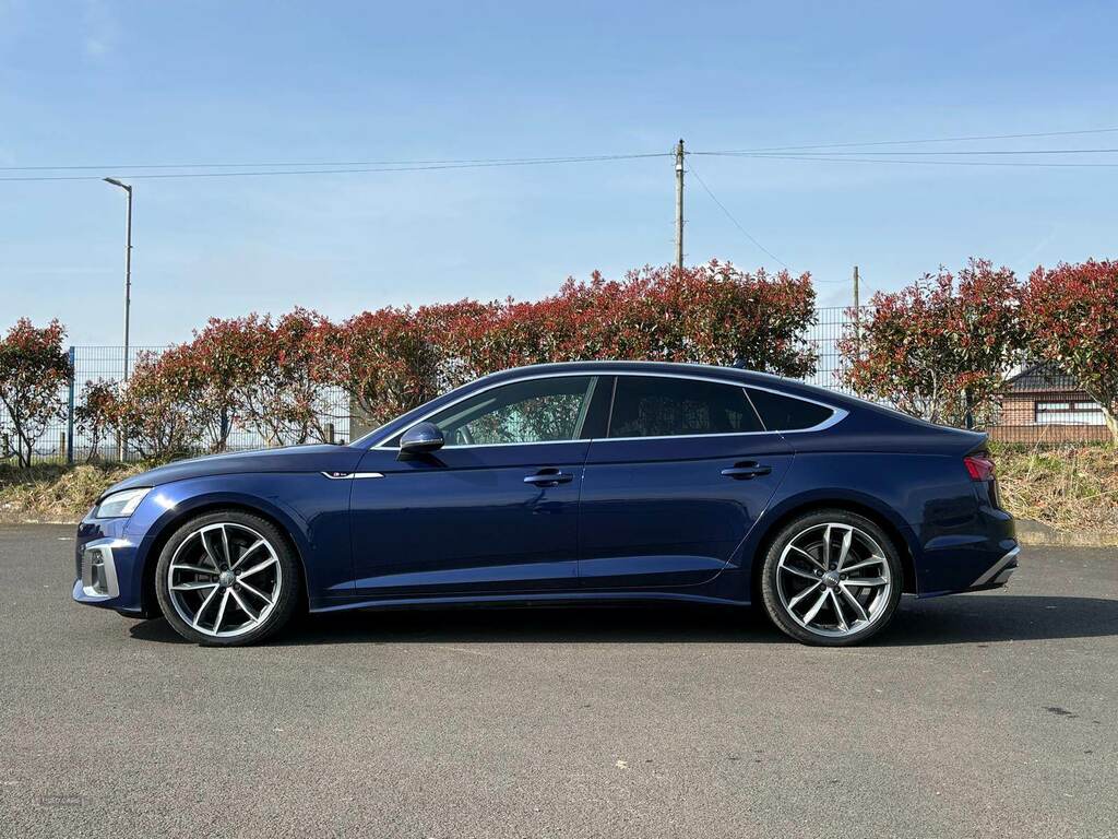 Audi A5 35 Tdi S Line S Tronic JO51CAS Blue #4