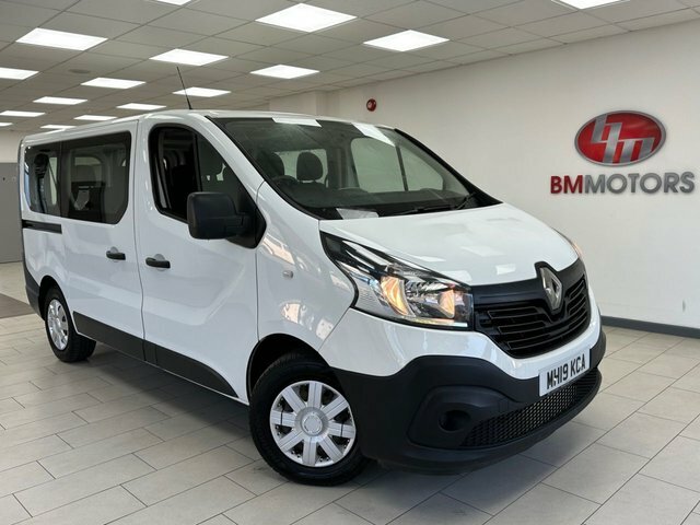 Renault Trafic 1.6 Dci 27 Business Minibus Double Cab White