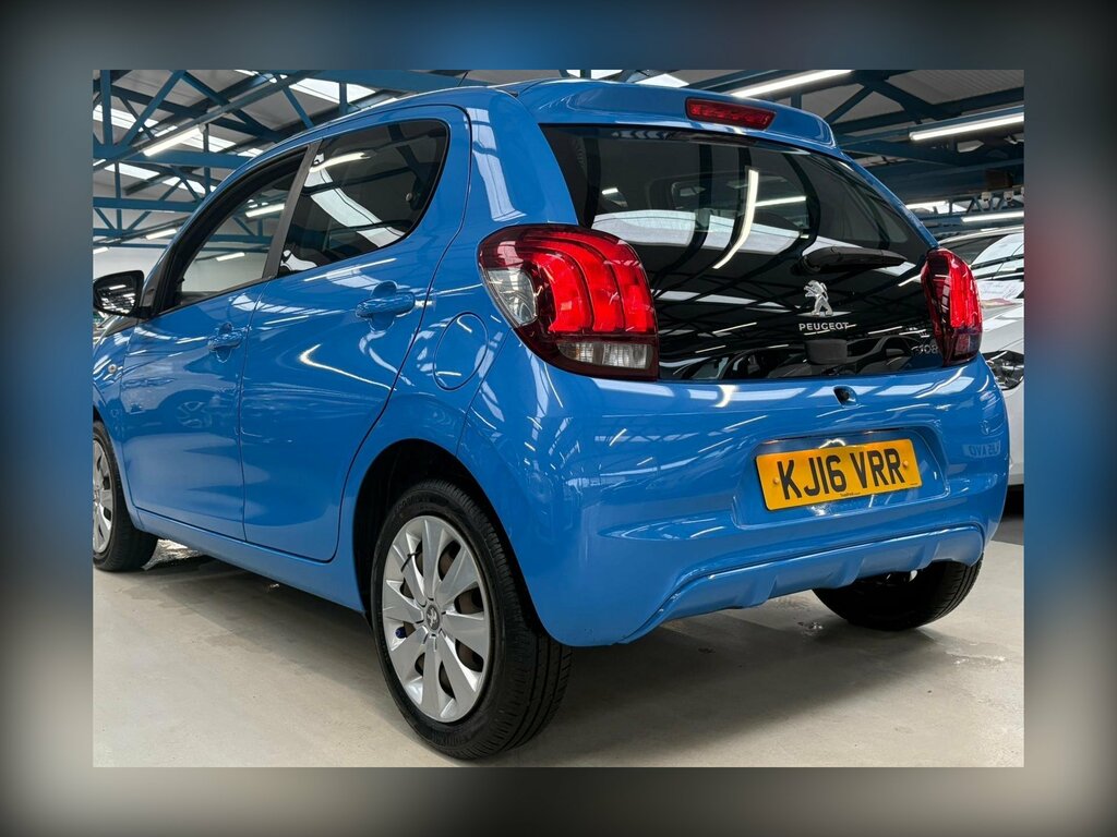 Peugeot 108 1.0 Active Euro 6 KJ16VRR Blue #6