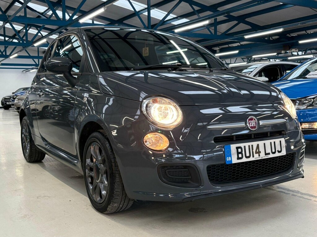Fiat 500 1.2 S Euro 6 Ss BU14LUJ Grey #6