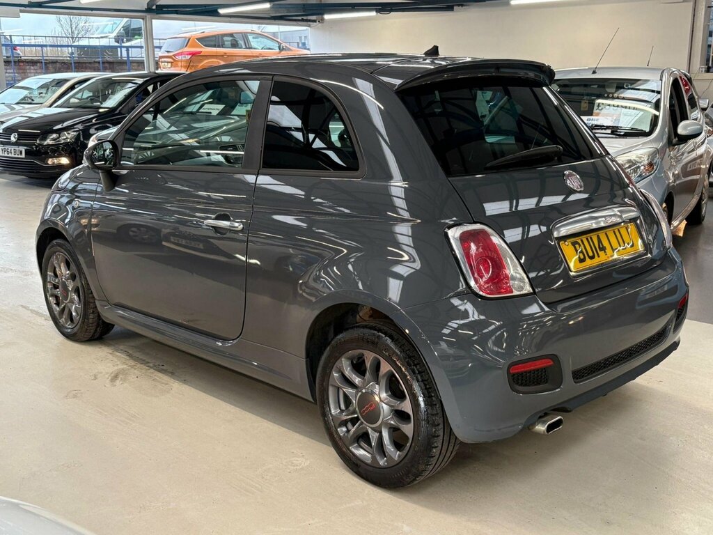 Fiat 500 1.2 S Euro 6 Ss BU14LUJ Grey #4