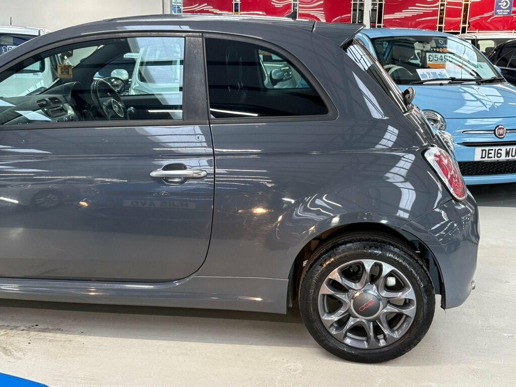 Fiat 500 1.2 S Euro 6 Ss BU14LUJ Grey #5