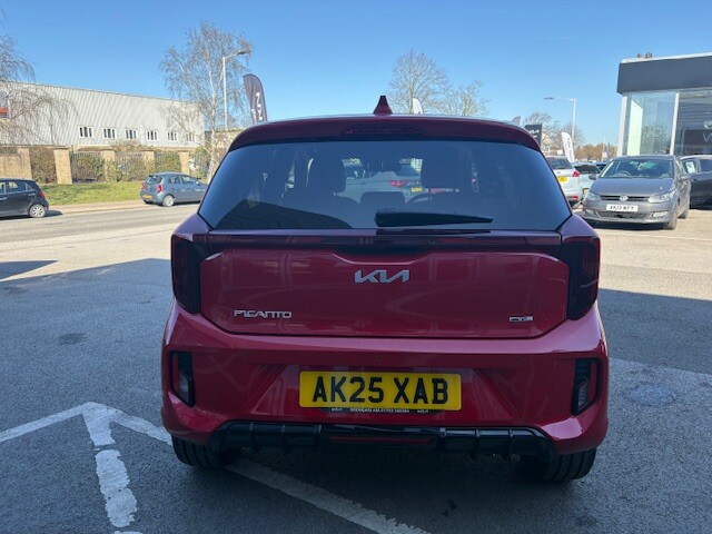 Kia Picanto 1.2 Mt Gt-line S Red #4