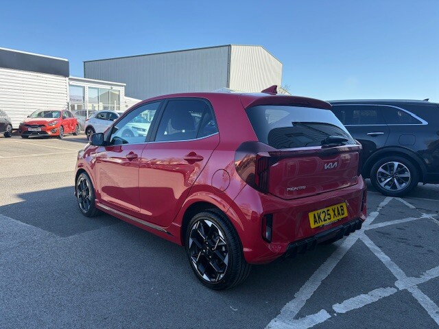 Kia Picanto 1.2 Mt Gt-line S Red #5