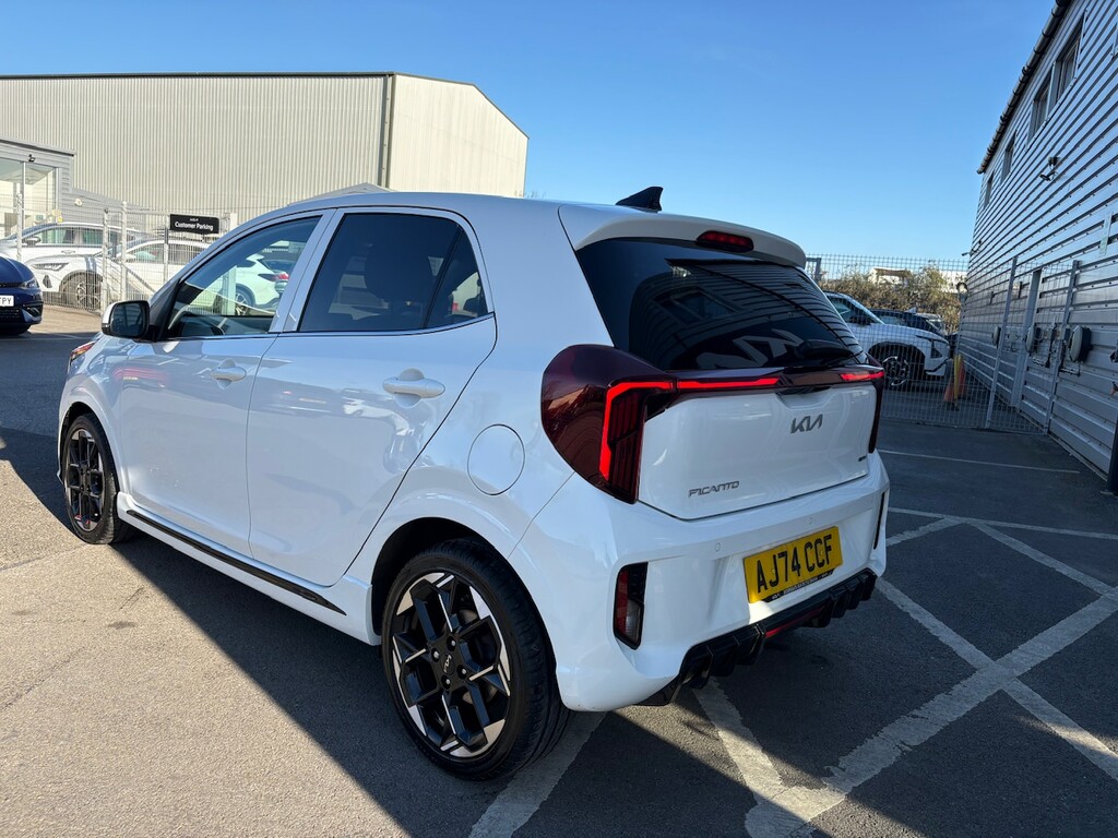 Kia Picanto 1.0 Mt Gt-line AJ74CCF White #5