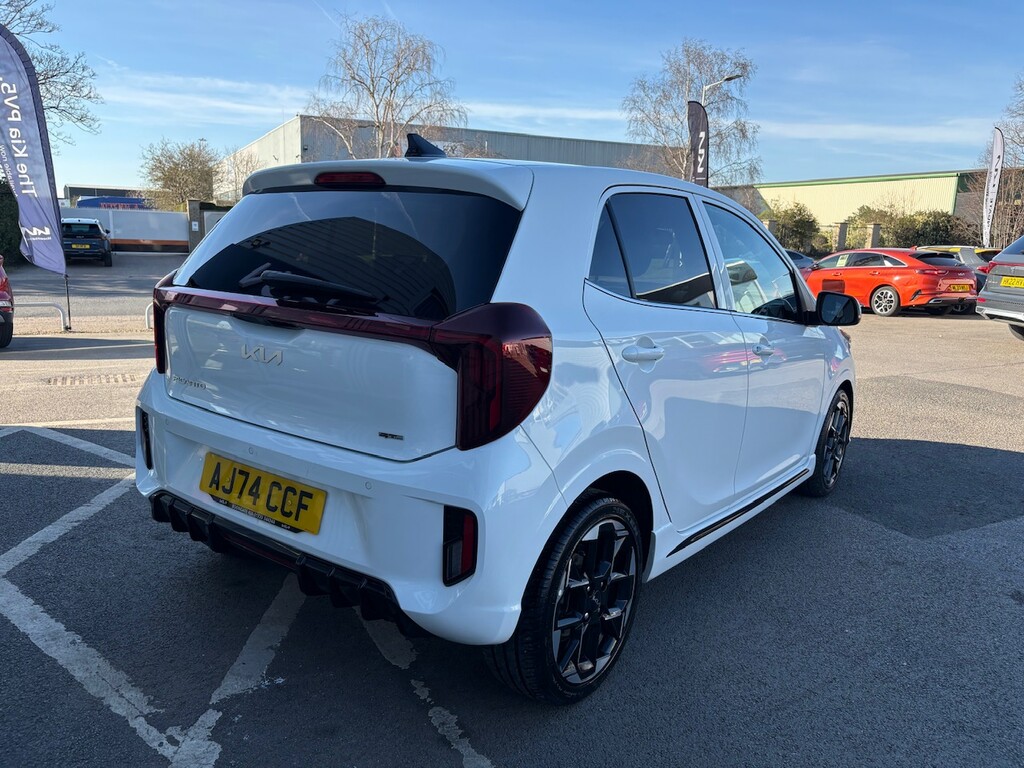Kia Picanto 1.0 Mt Gt-line AJ74CCF White #3