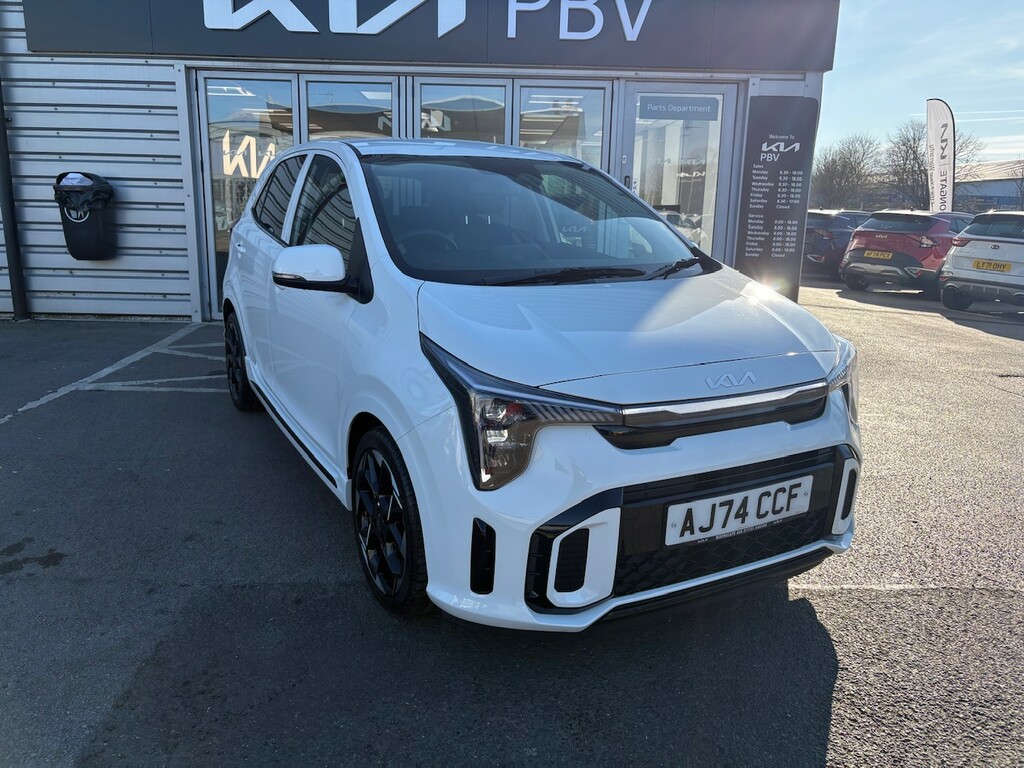 Kia Picanto 1.0 Mt Gt-line White