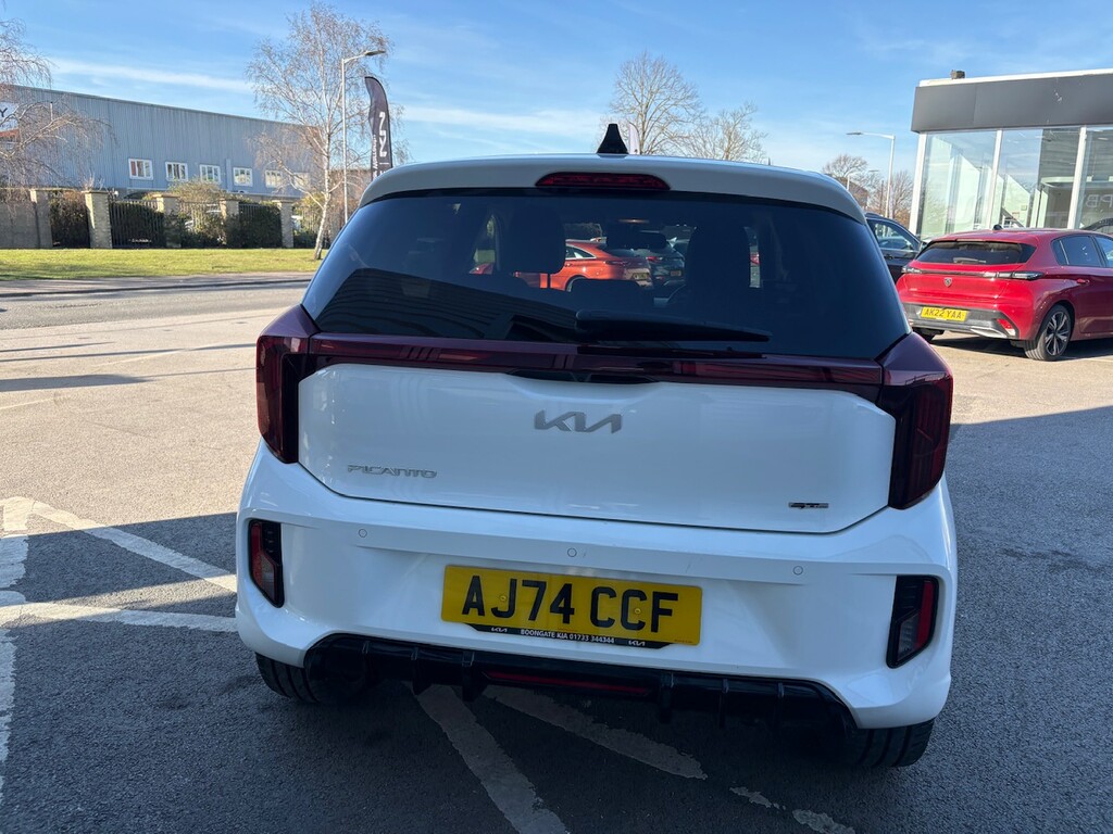 Kia Picanto 1.0 Mt Gt-line AJ74CCF White #4