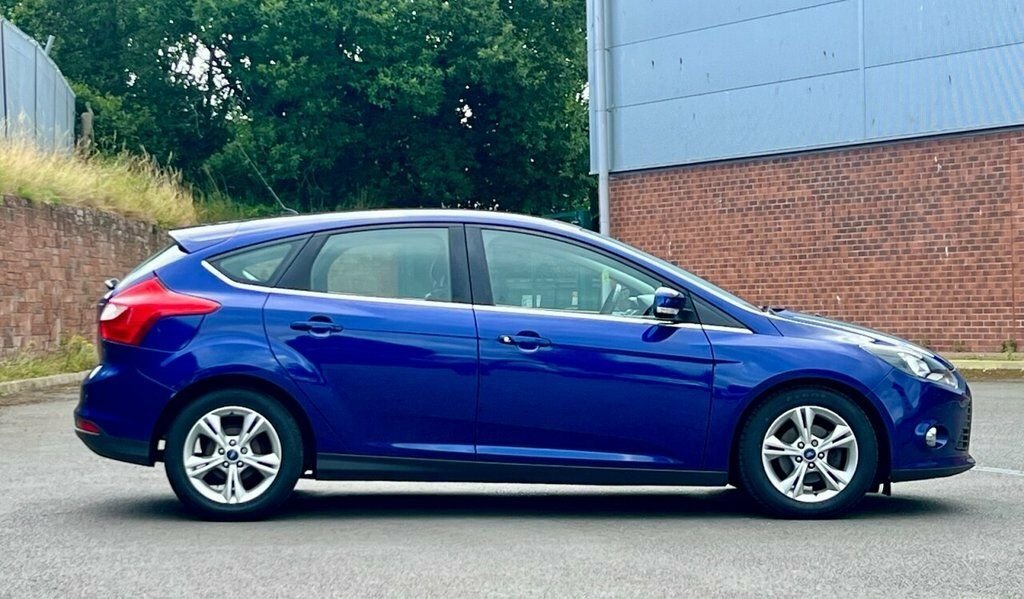 Ford Focus 1L Zetec SX63AKN Blue #4