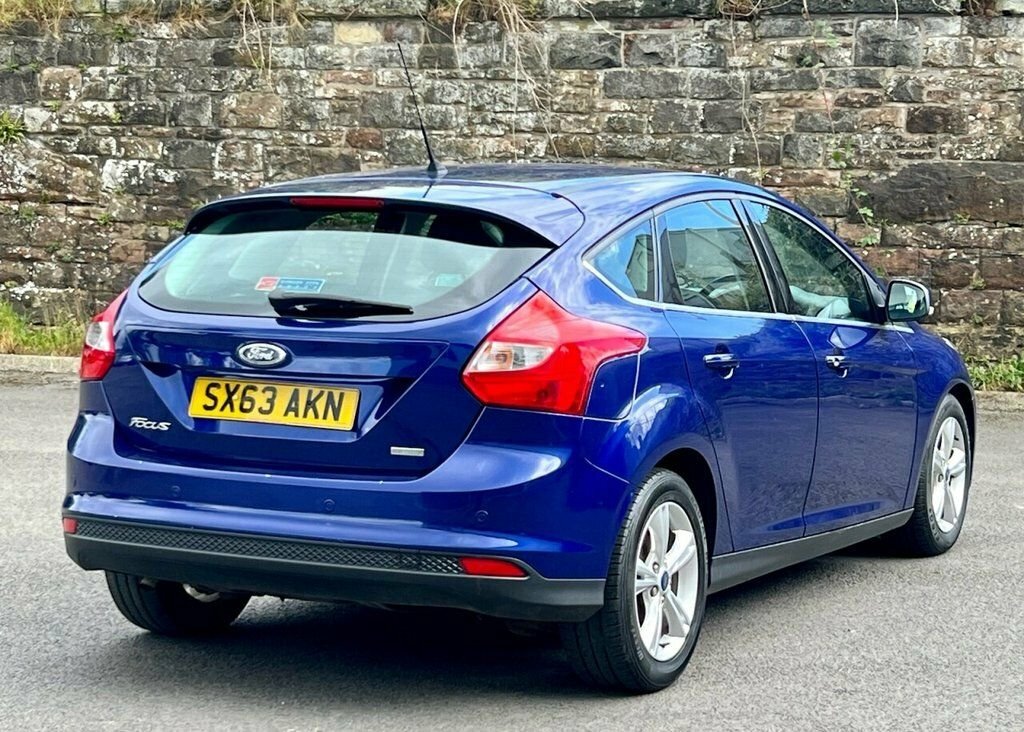 Ford Focus 1L Zetec SX63AKN Blue #5