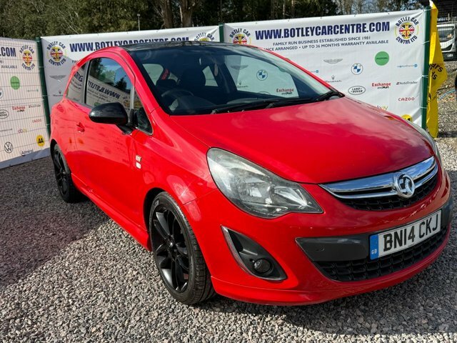 Vauxhall Corsa 1.2 16V Limited Edition Hatchback Manua BN14CKJ Red
