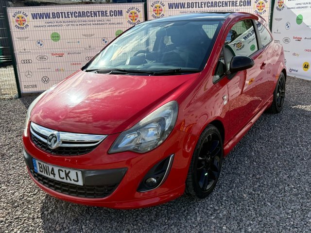 Vauxhall Corsa 1.2 16V Limited Edition Hatchback Manua BN14CKJ Red #5