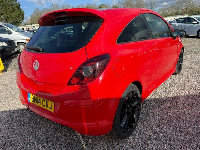 Vauxhall Corsa 1.2 16V Limited Edition Hatchback Manua BN14CKJ Red #4