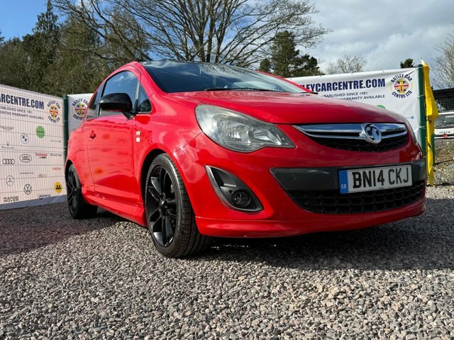 Vauxhall Corsa 1.2 16V Limited Edition Hatchback Manua BN14CKJ Red #2