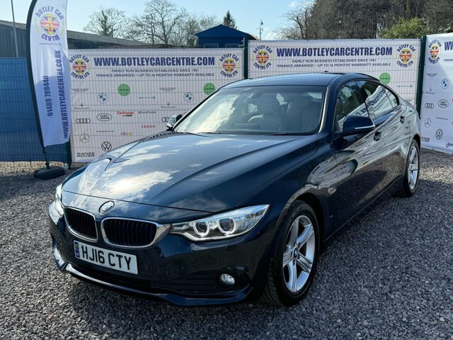 BMW 4 Series Gran Coupe 2.0 420D Se Hatchback Euro 6 S S Blue