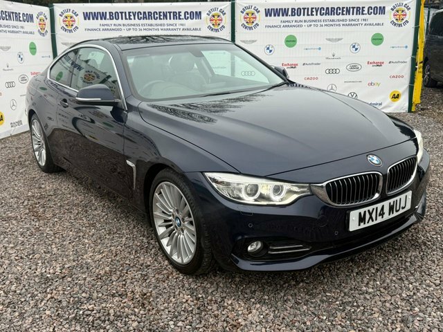 BMW 4 Series Gran Coupe 2.0 420D Luxury Coupe Euro 6 S S MX14WUJ Blue #5