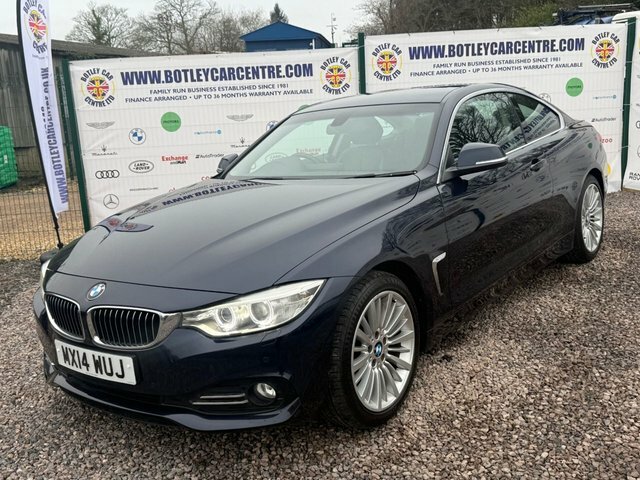 BMW 4 Series Gran Coupe 2.0 420D Luxury Coupe Euro 6 S S Blue