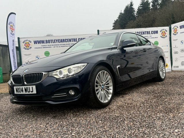 BMW 4 Series Gran Coupe 2.0 420D Luxury Coupe Euro 6 S S MX14WUJ Blue #2
