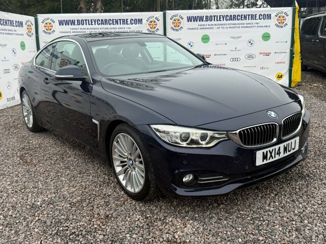BMW 4 Series Gran Coupe 2.0 420D Luxury Coupe Euro 6 S S MX14WUJ Blue #6