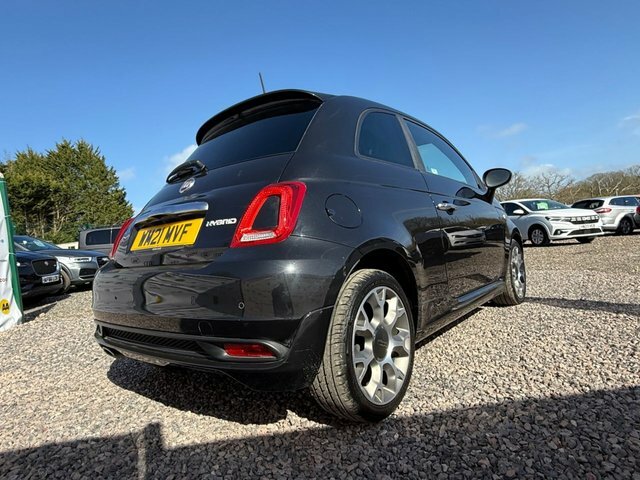 Fiat 500 1.0 Mhev Rock Star Hatchback Eur WM21MVF Black #5