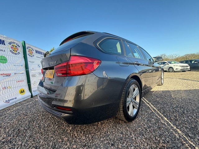 BMW 3 Series 2.0 316D Sport Touring Euro 6 S EK17YVM Grey #4