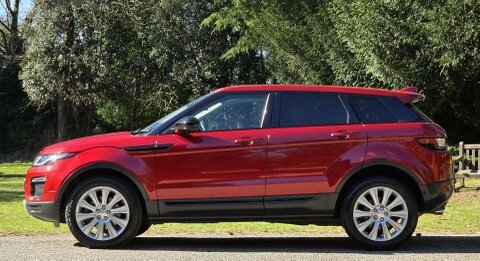 Land Rover Range Rover Evoque 2017 17 2.0 Red #4