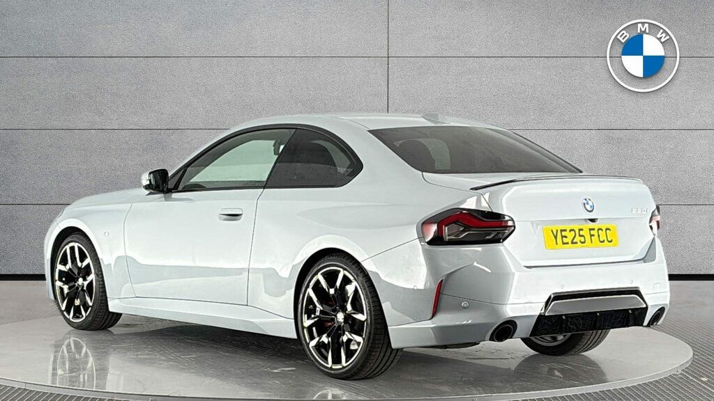 BMW 2 Series Coupe YE25FCC Grey #2