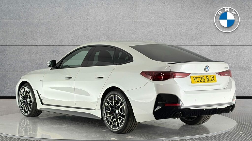 BMW 4 Series Coupe YC25BJX White #2