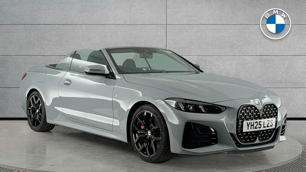 BMW 4 Series Convertible YH25LZS Grey