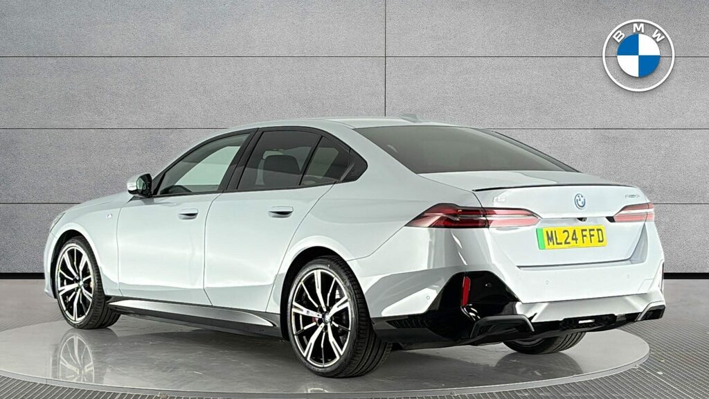 BMW i5 Saloon ML24FFD Grey #2