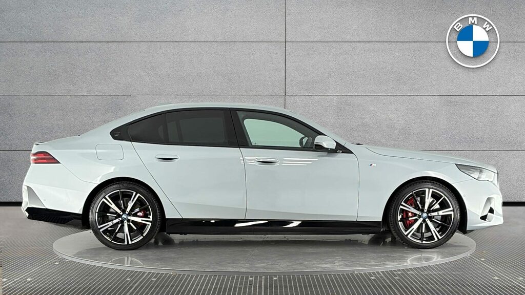 BMW i5 Saloon ML24FFD Grey #3
