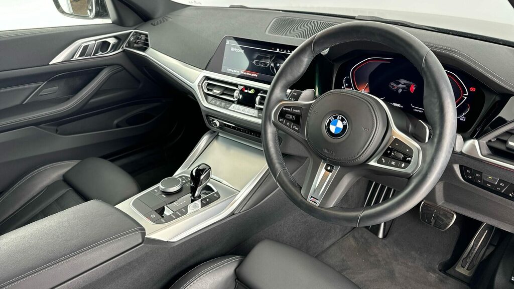 BMW 4 Series Coupe PK23BJZ Blue #6